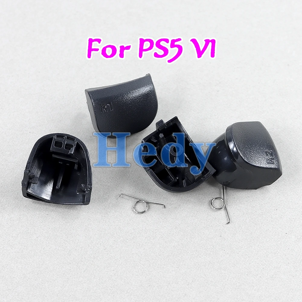 PS5 V1 V2 V3 L1 R1 L2 R2 트리거 스프링 버튼 용 1 세트 Sony Playstation 5 V1.0 V2.0 V3.0 LR 용 풀 세트 버튼