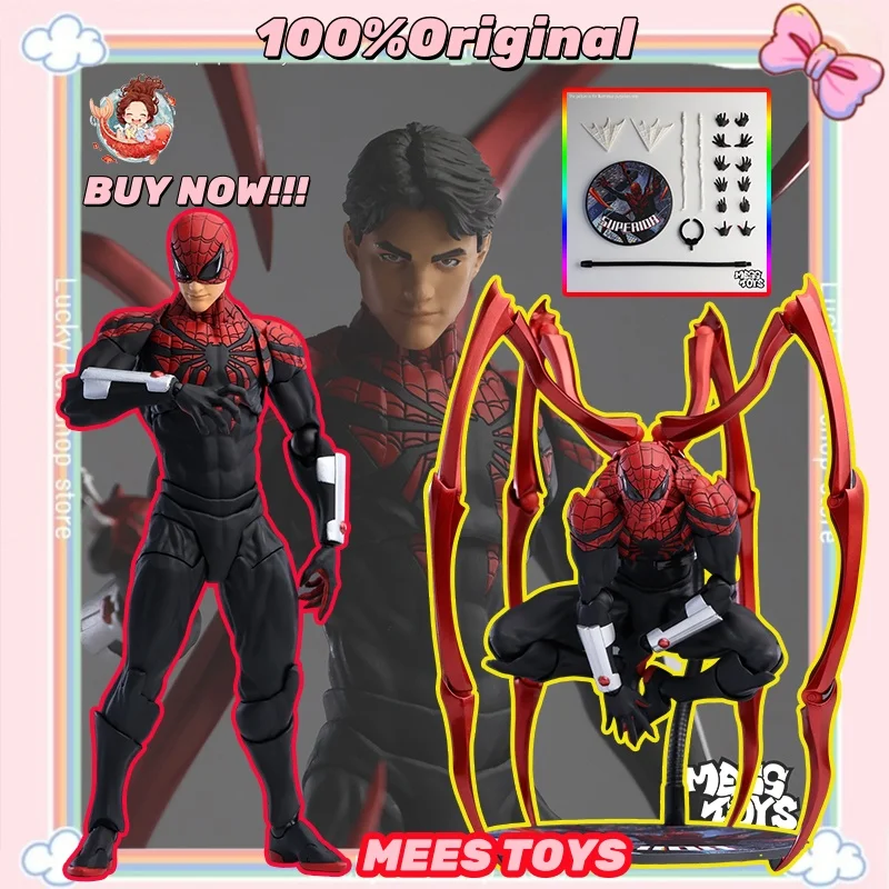 

Presale-Hot MESS Toys Legends Series Superior Spider Man Spiderman Action Figure 85th Anniversary Anime Action Figure Model Gift