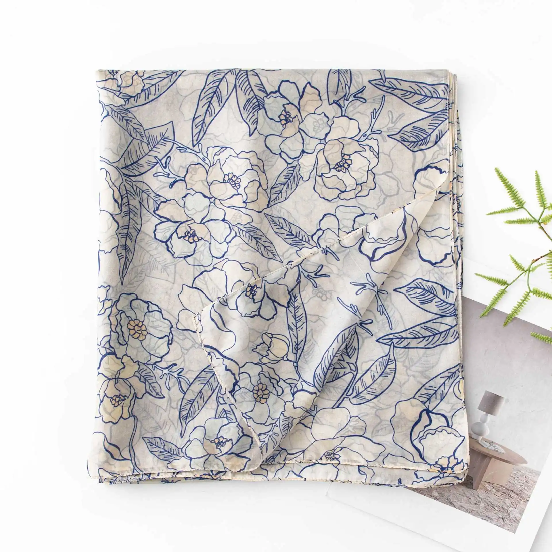 Premium Four Seasons Women's Neck Protection Scarf Sunscreen Scarf Headscarf Windproof Shawl Summer Thin Outer Wear