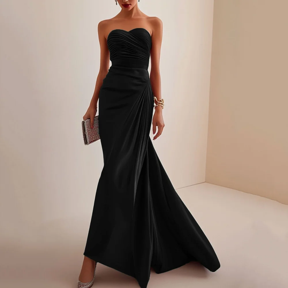 Vestido de noite senhoras vestidos de festa longos mulher para casamentos vestidos de baile 2025 vestido formal feminino casamento vestidos elegantes personalizados