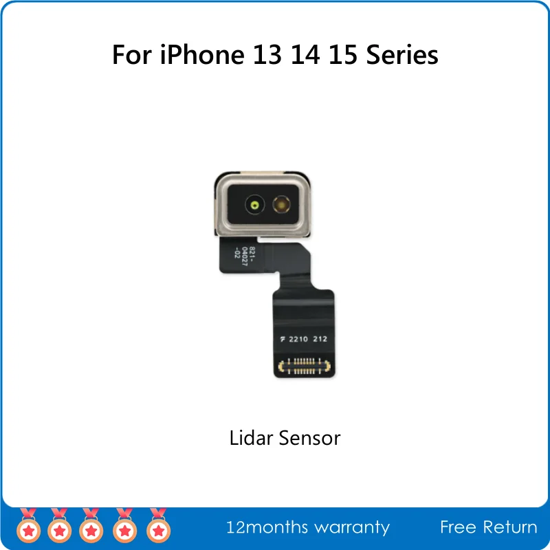 Lidar Sensor For iPhone 13 mini 14 Plus 15 Pro Max Replacement