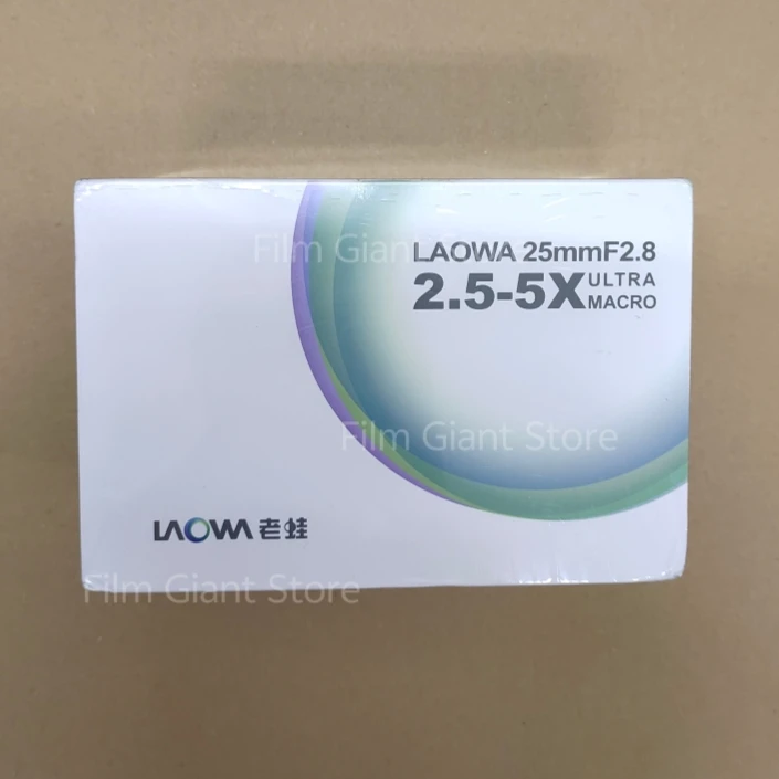 Venus Optics Laowa 25mm f/2.8 2.5-5X Ultra Macro Lens for Canon EF Nikon F Pentax K Canon RF Leica L Nikon Z Sony E