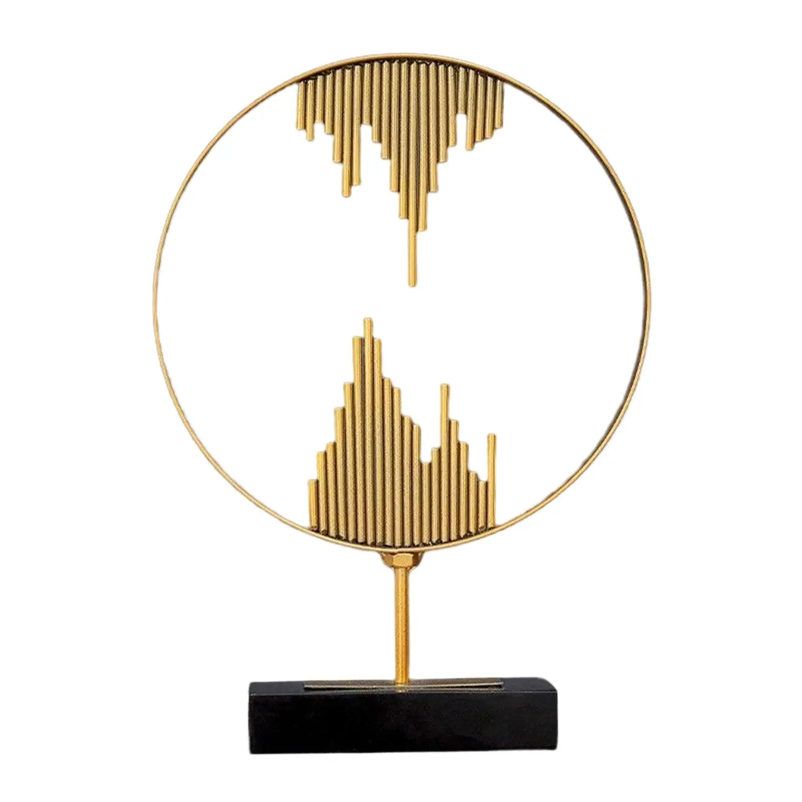 Nordic Style Sculpture Collectible Artwork Ornament Decorative Abstract Model Statue, for Desktop Hotel Bookshelf Wedding