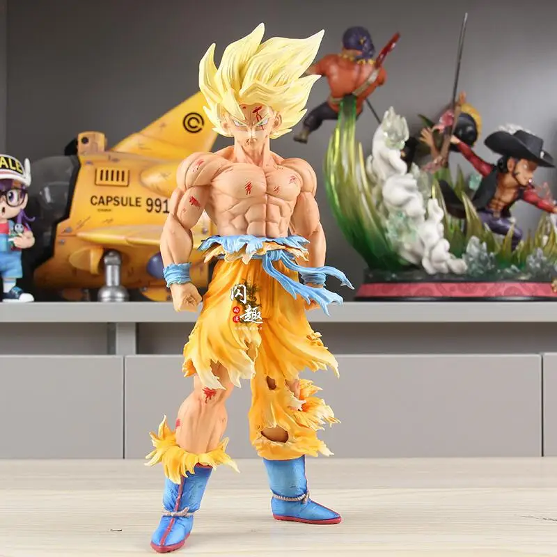 

Dragon Ball Single Character Unlimited First Super Goku Handmade Anime Model Ornament Boy's Birthday Gift