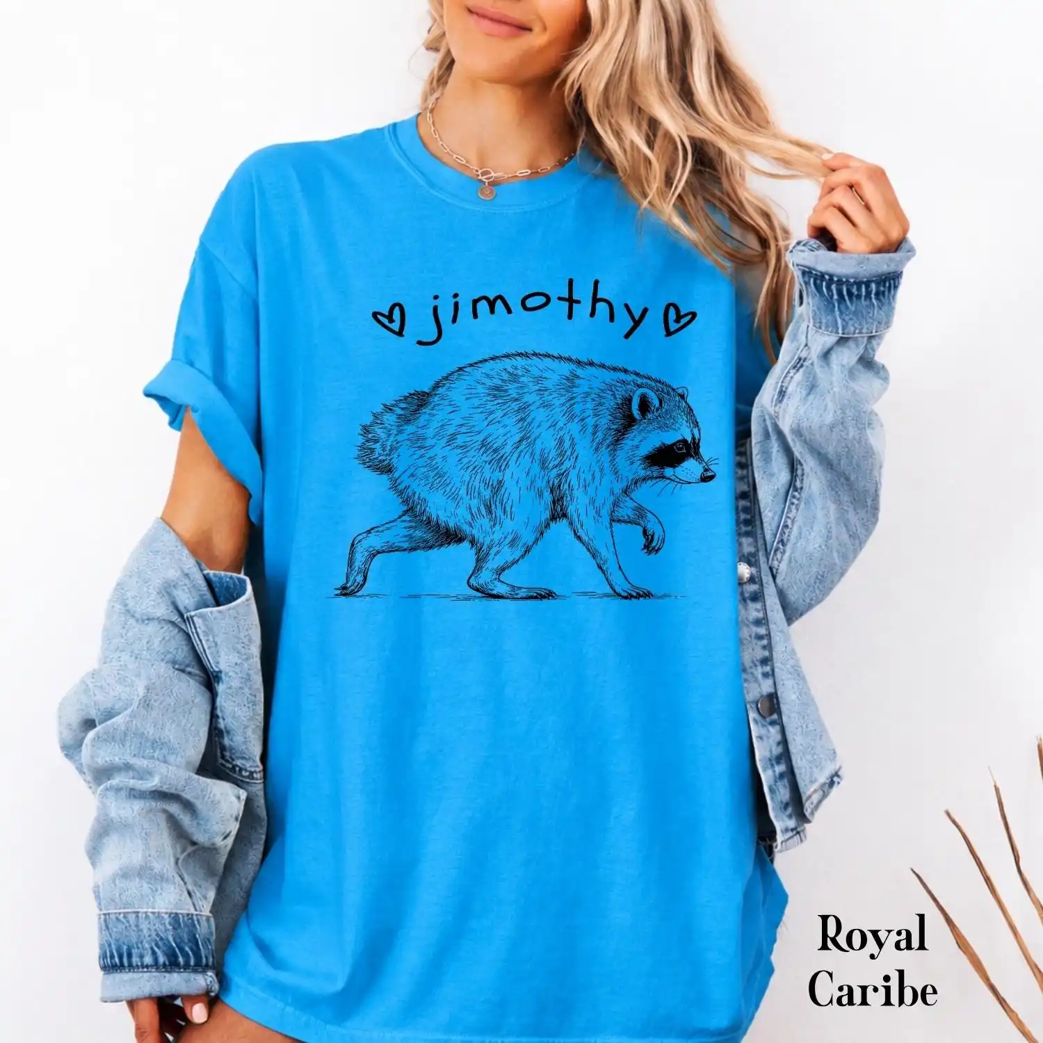 Jimothy Raccoon Shirt, Seattle Viral Meme Tee, Short Spine Funny Trash Panda T-Shirt