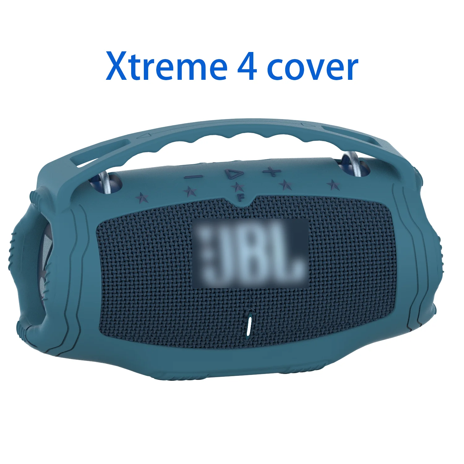 Siliconen handvat beschermhoes accessoires voor JBL Xtreme 3 draagbare Bluetooth-luidspreker (alleen dekking)