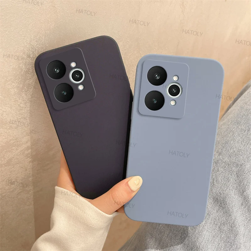 For Realme 15 5G Case Bumper Realme 15 Realme 15 Pro Cover Cases Shockproof Luxury TPU Liquid Silicone Protective Phone Cover