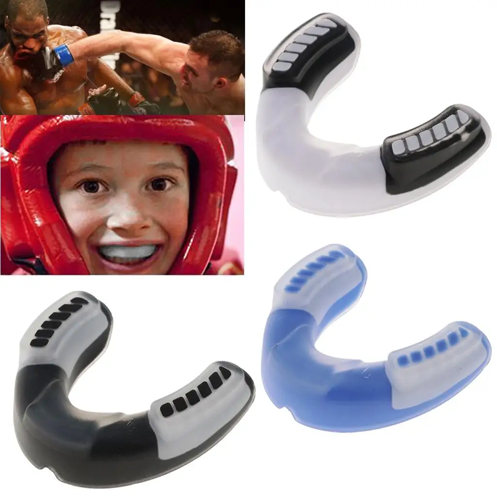 PVC Mouth Guard Replacement for Sports Boxing Basketball Blue