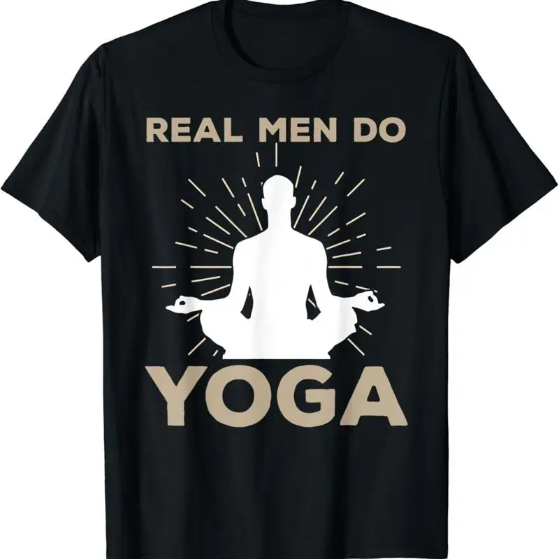 Funny Yoga Design For Men Boys Pose Meditation Lovers T Shirt
