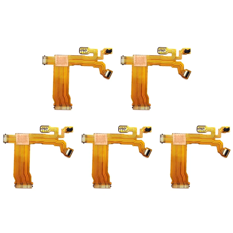 

Новинка 2023 года, 5 шт., гибкий кабель диафрагмы объектива для Olympus M.ZUIKO DIGITAL ED 14-42 мм F/3,5-5,6 EZ, линия диафрагмы 37 мм (с двумя розетками)