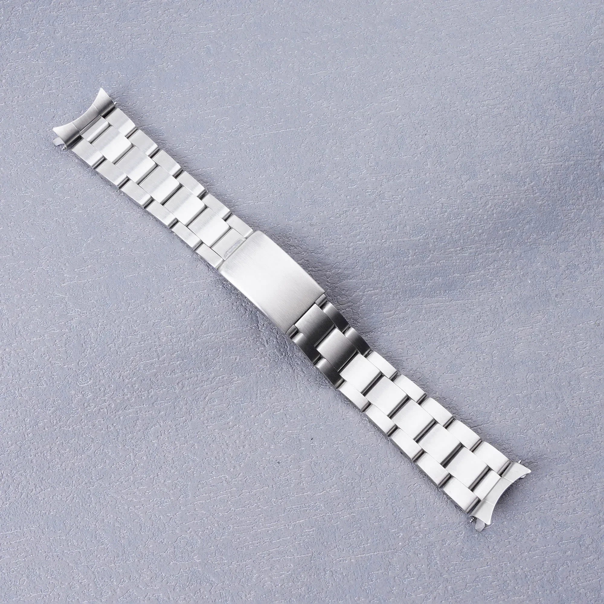 

Rolamy 20mm 316L Stainless Steel Silver Hollow Endband with Oyster Bracelet Watch Band For Seiko 5 Sports SRPE61-67 SRPG61-63