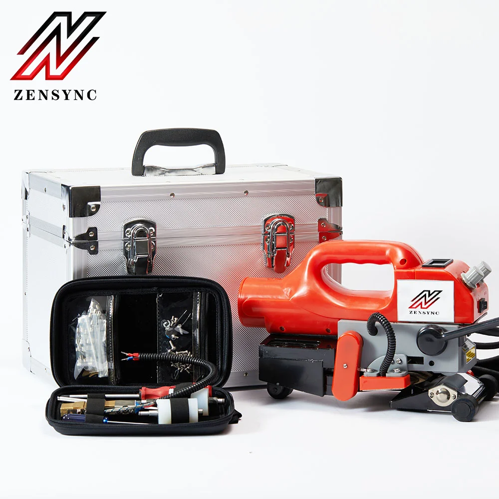 Automatic Temperature Display Geomembrane Hot Wedge Seam Welder HDPE Membrane Welding Machine with Extra Spare Parts Free