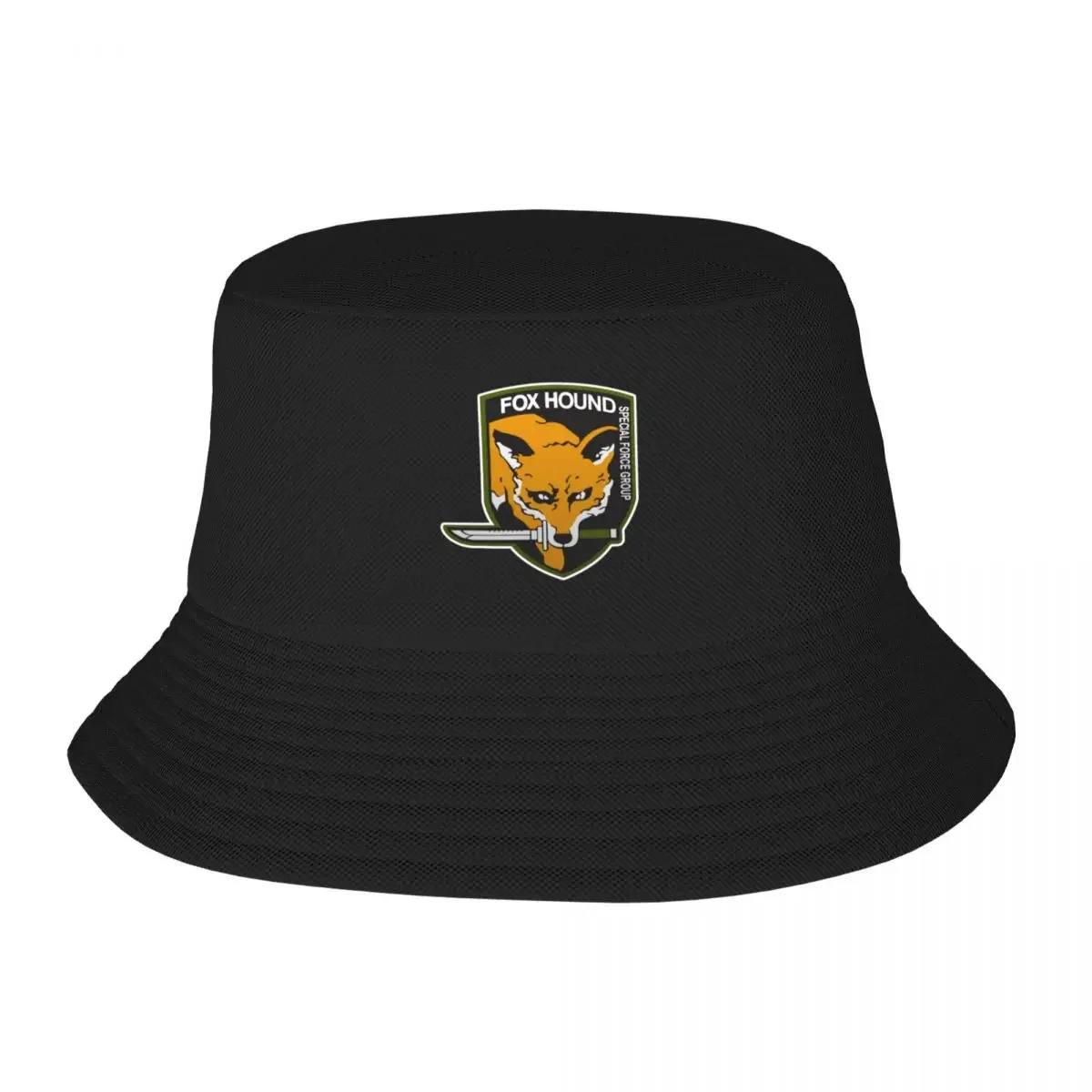 Fox Hound Special Force Group Logo Bucket Hat foam party Hat Designer Hat Fashion Beach Baseball Cap Male Women's