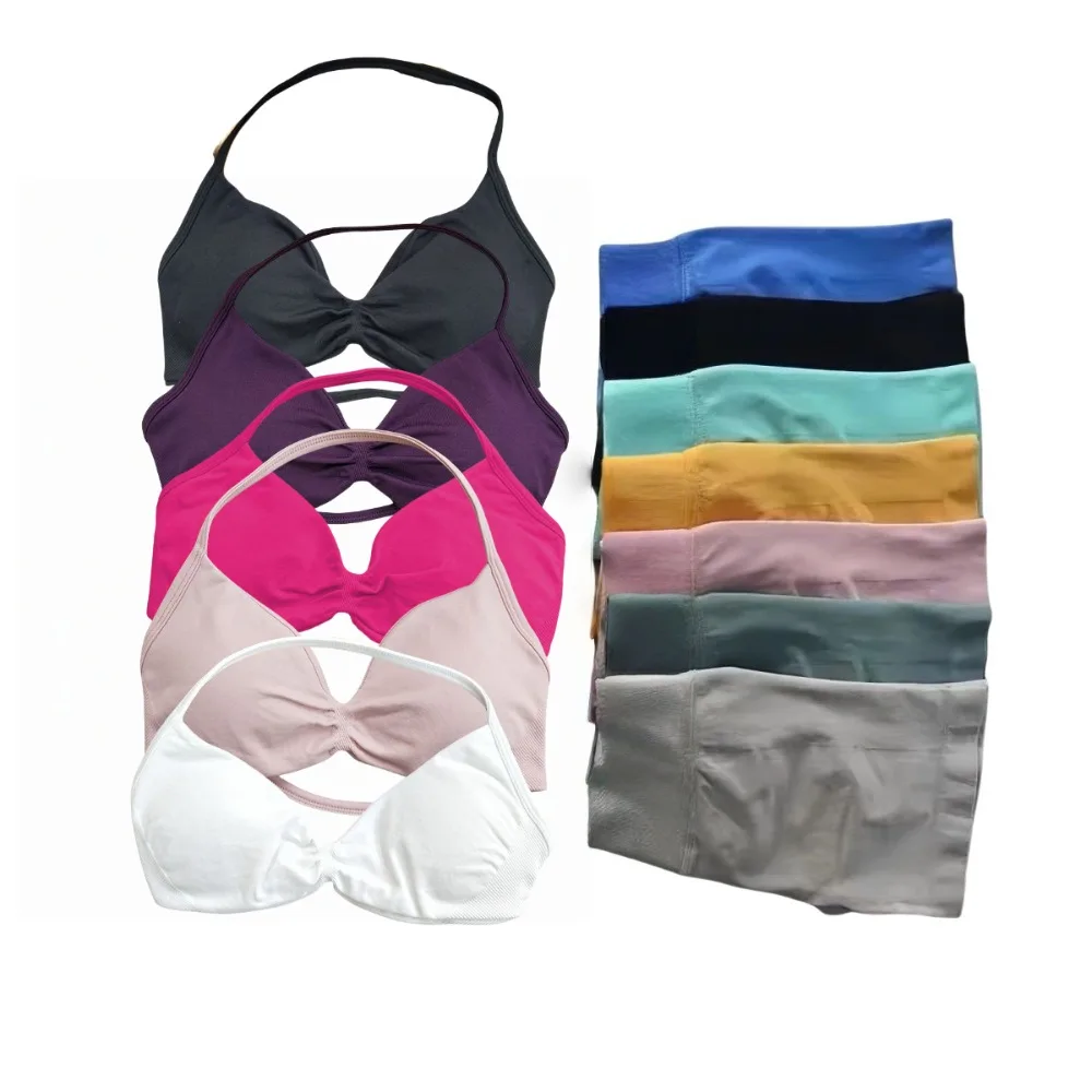 

Европейский и американский высококачественный спортивный женский костюм, спортивный бюстгальтер для йоги, фитнес-подъемник бедер, йога, удобные повседневные шорты, комплект