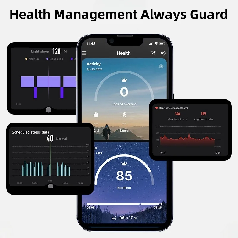 Usmiley Nuovo rosa musulmano Conteggio R5 Elogio Smart Ring Notifica Promemoria Monitor della temperatura della pelle Touch NFC Smart Ring