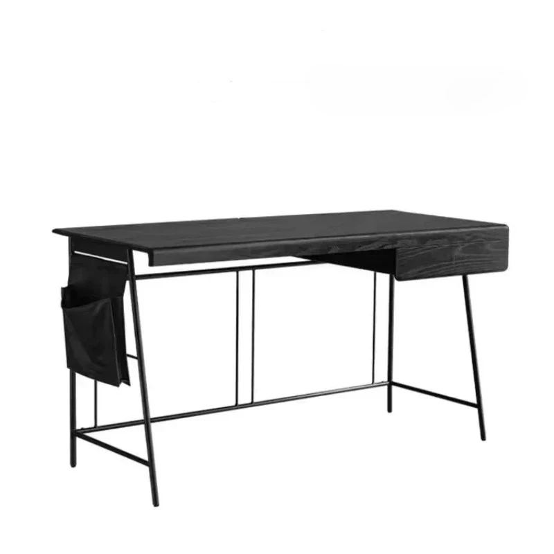 

N домашний современный дизайн кабинета, компьютерный стол طاولاتumitكت γ, итальянский минималистичный стол из цельного дерева в средневековом стиле