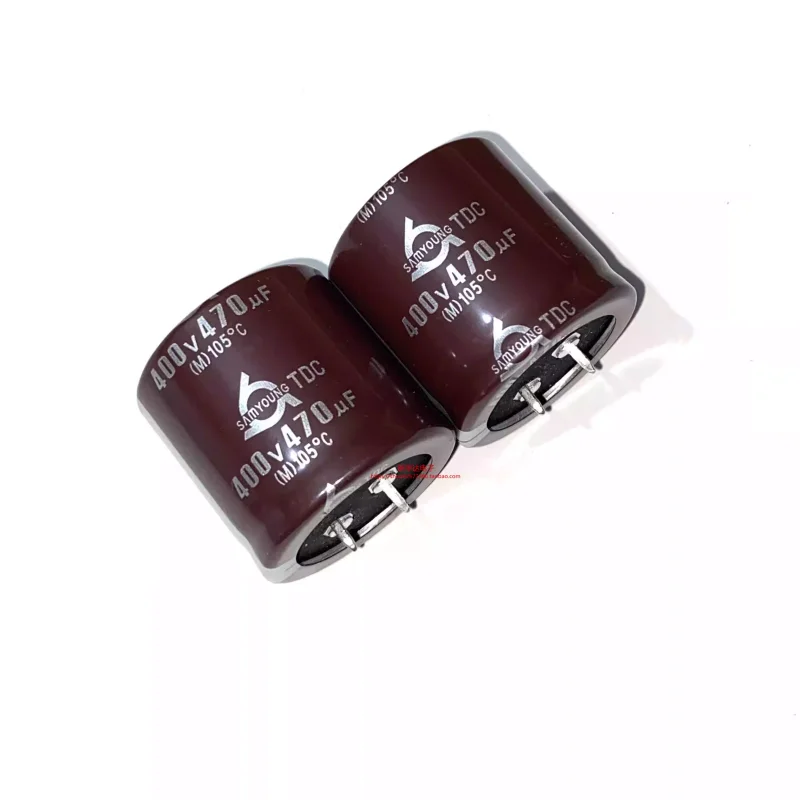 

1-5PCS 470UF 400V Korean Sanying 400V470UF 35X35 TDC series miniaturized cow foot capacitor