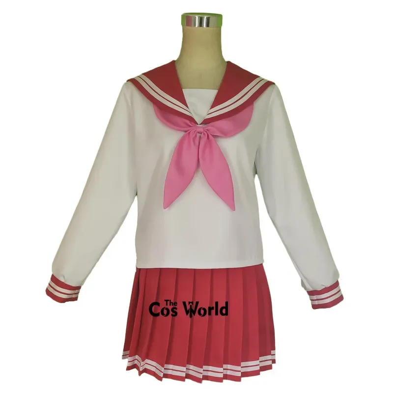 Lucky Star Izumi Konata Long Sleeve Sailor Suit School Uniform Tops Skirt Outfit Anime Cosplay Costumes