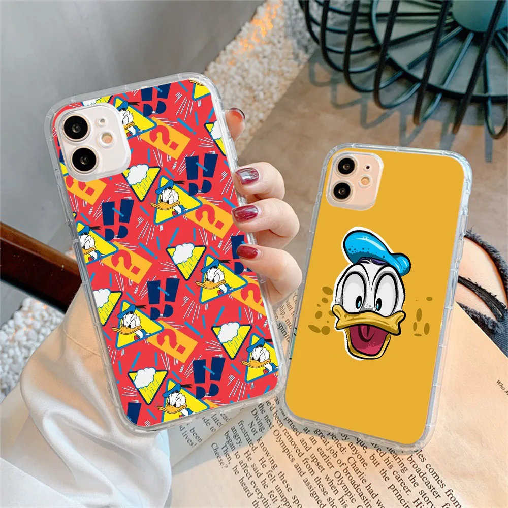 ZY9 casing bening Donald bebek untuk LG K9 K10 K11 K12 Prime K22 Max K40 K40S K41S K50 K50S K51S Plus