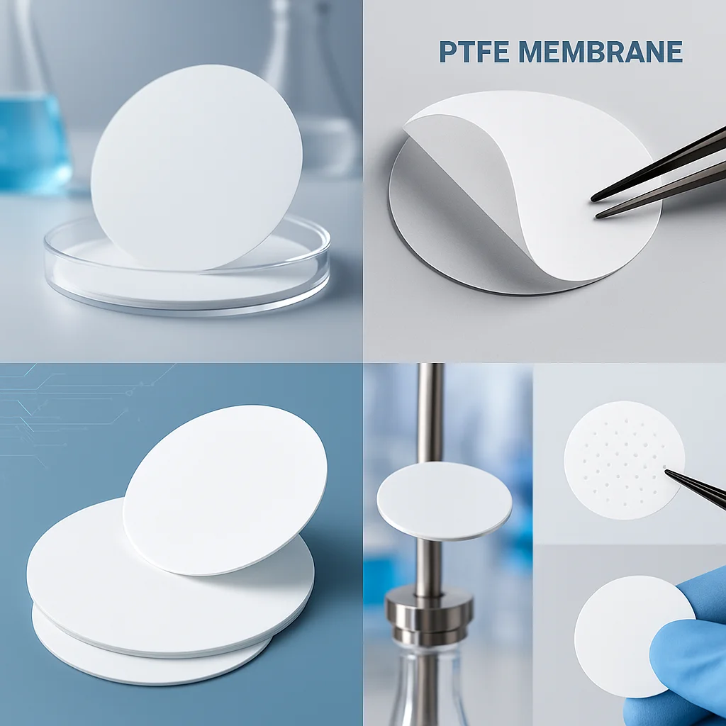 Hydrophilic and Hydrophobic PTFE Microporous Filter Membrane Laboratory Filtration Detection Filter Membrane 0.22 0.45um 47mm