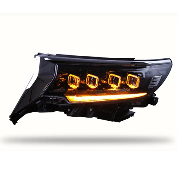 DOUCAR TOYOTA 2018 Prado Headlamps Factory Sales Low Price For 2018-2021 Prado Headlights DRL Led Modification