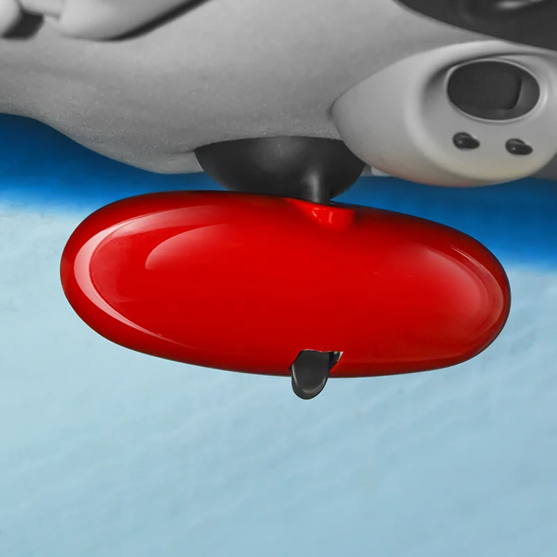 Quadro protetor de espelho retrovisor do carro para mini cooper r50 r52 r53 console central acessórios interior decoração capa caso