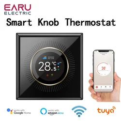 EARU Tuya Wifi Smart Knob Temperature Controller Digital Display Electric Floor Heating Water Gas Boiler for Alexa Google Home