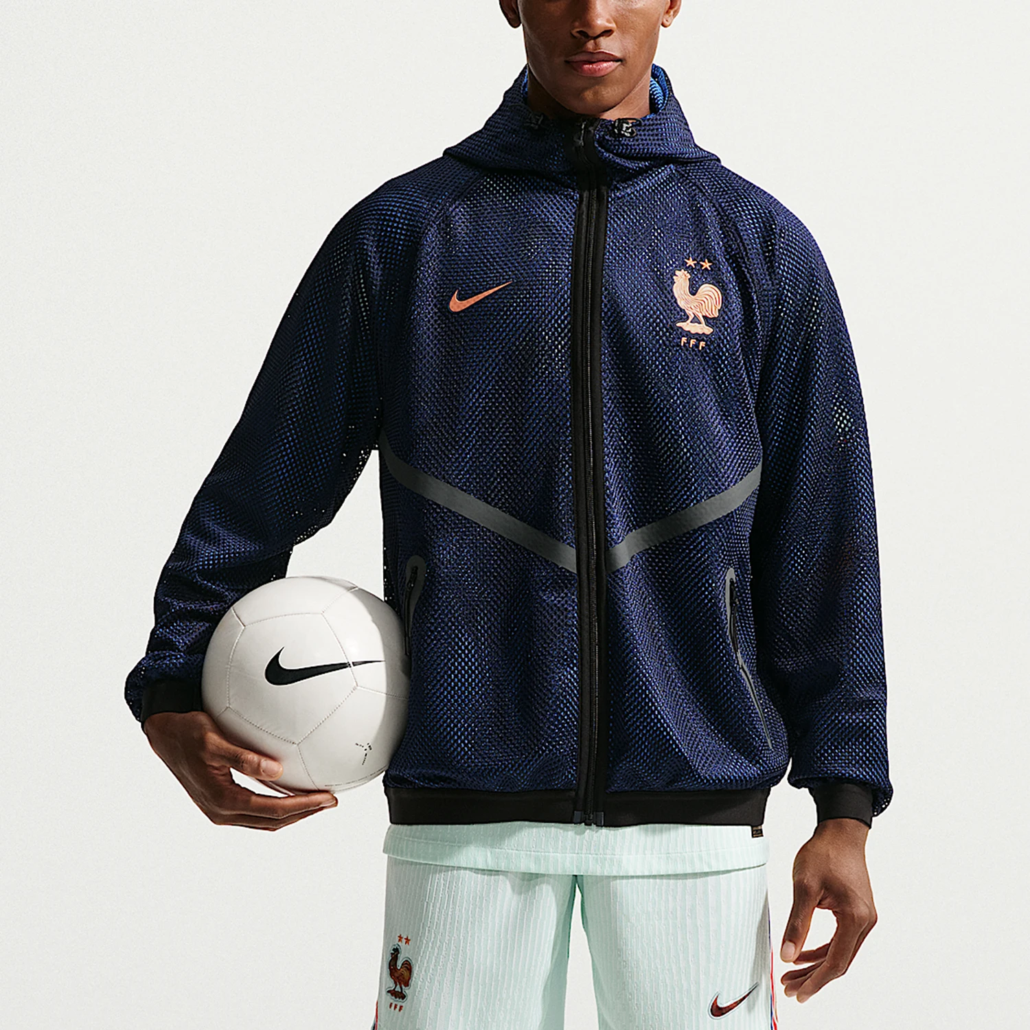 Nike genuine Dri Fit men's knitted training retro jacket jacket IH1763-498