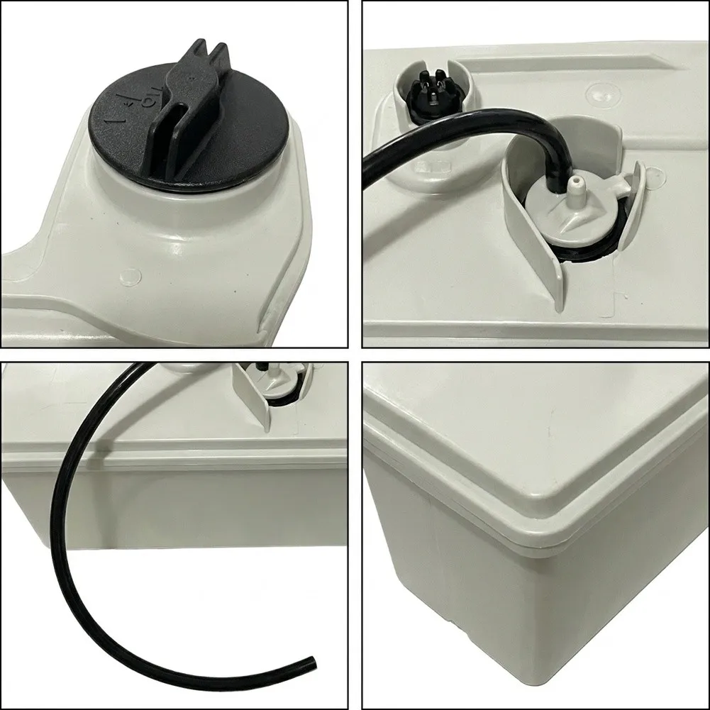 For Outdoor Power Tools White Black Fuel Tank Canister Optimized Management Seamless Integration Design For Outdoor