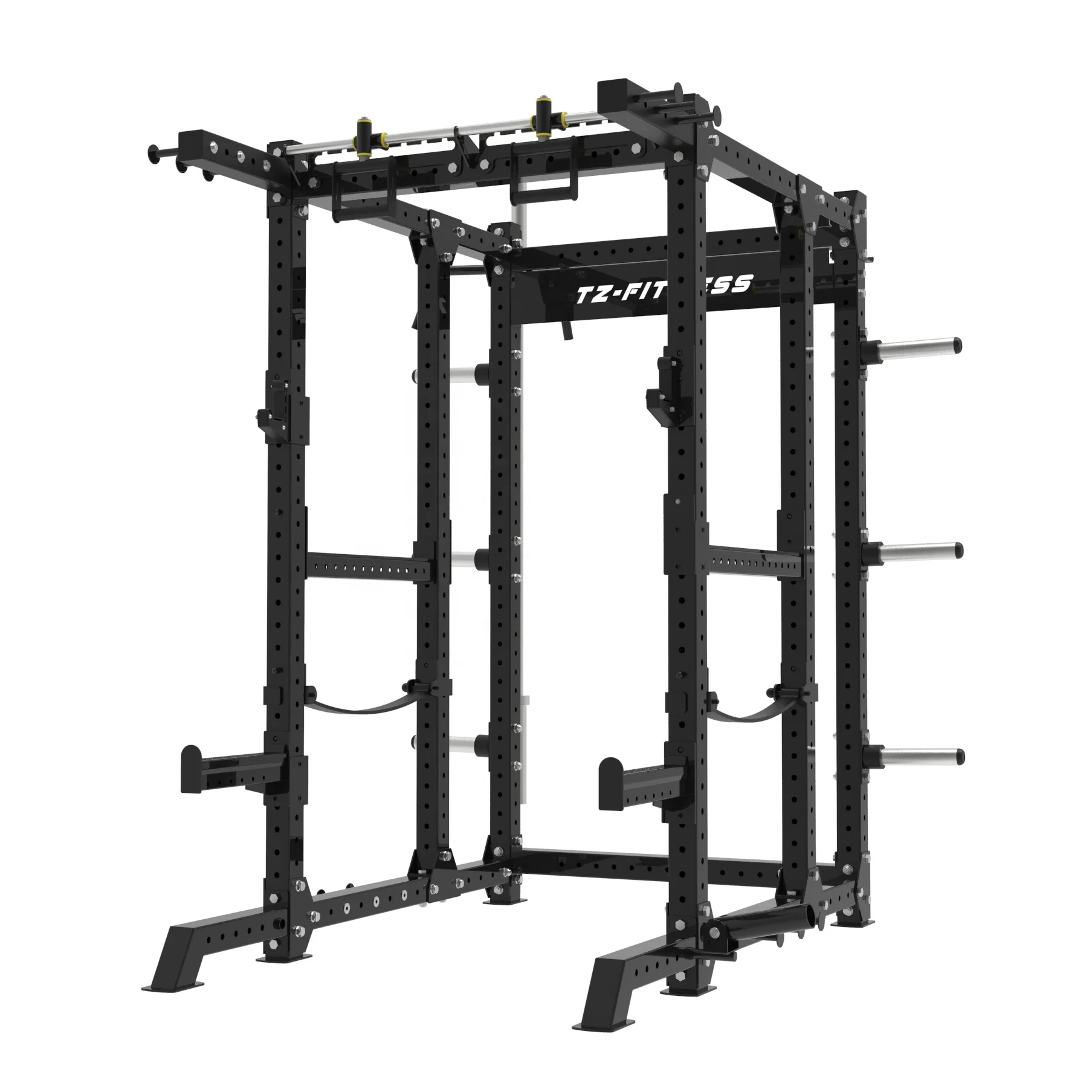 

multi-function fitness equipment smith machine squat integrated trainer power rack