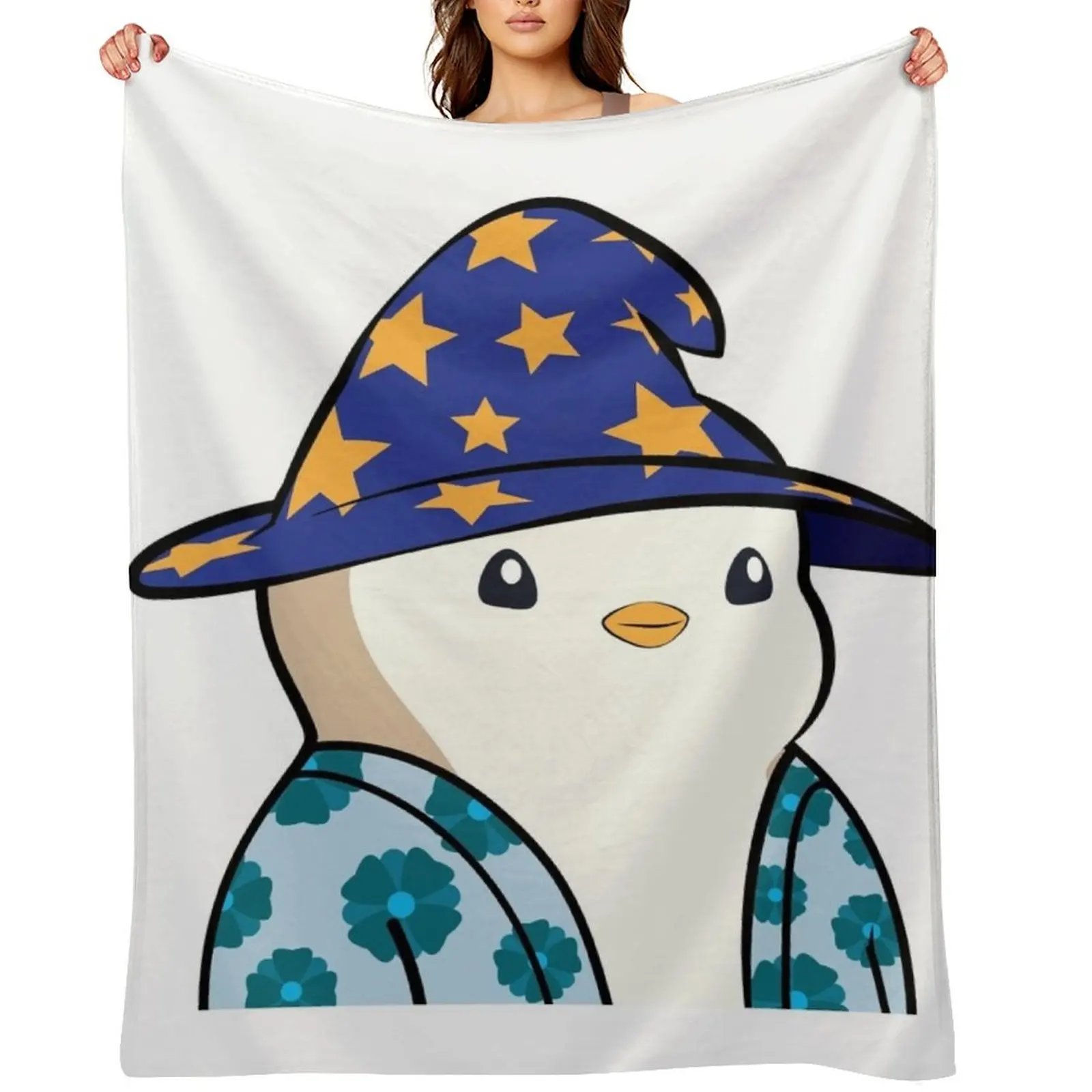 

Pudgy Penguin #6990 nft Chubby CryptoLovers Throw Blanket warm winter Soft blankets ands Thermals For Travel Blankets