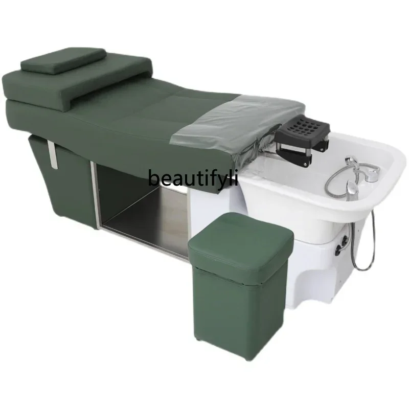 

Head Therapy Bed Water Circulation High-Grade Shampoo Chair Thai Massage Lying Completely Flushing Bed Ear Cleaning Bed