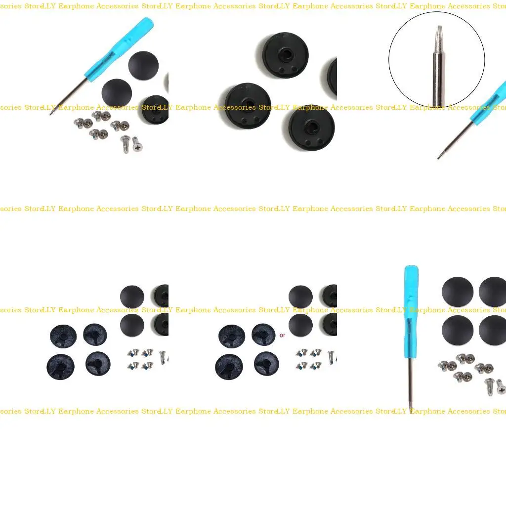 

462E Computer Rubber Feet Bottom for Case Screws + Screwdriver Comparible with for Macbook Air A1369 A1466 Repair Tool Durabl
