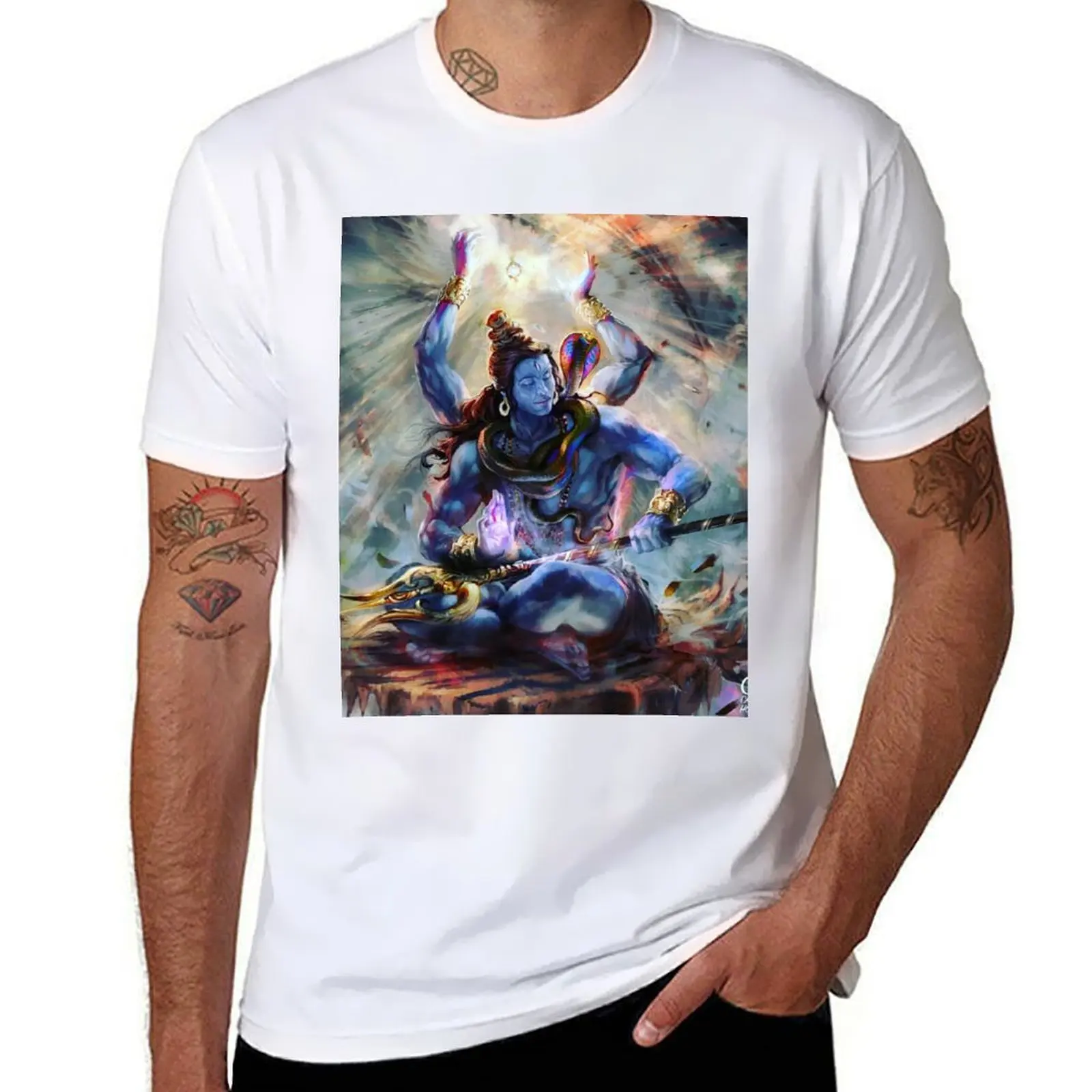 

Om Namah Shivay T-Shirt printed t shirts for man man t shirts for men casual T-Shirt
