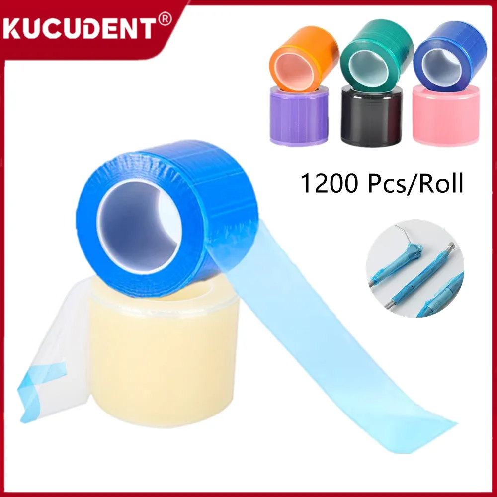 

1200 листов, одноразовая стоматологическая защитная барьерная пленка, прозрачная обертка, изоляционная мембрана, пластиковые клейкие бинты, инструменты