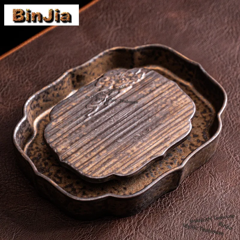 support-en-fer-emaille-dore-pour-pot-porte-tasses-a-cafe-plateau-de-service-pour-the-et-boissons-seches-sous-verres-assiette-a-fruits-et-collations-services-a-the-cadeaux-artisanaux