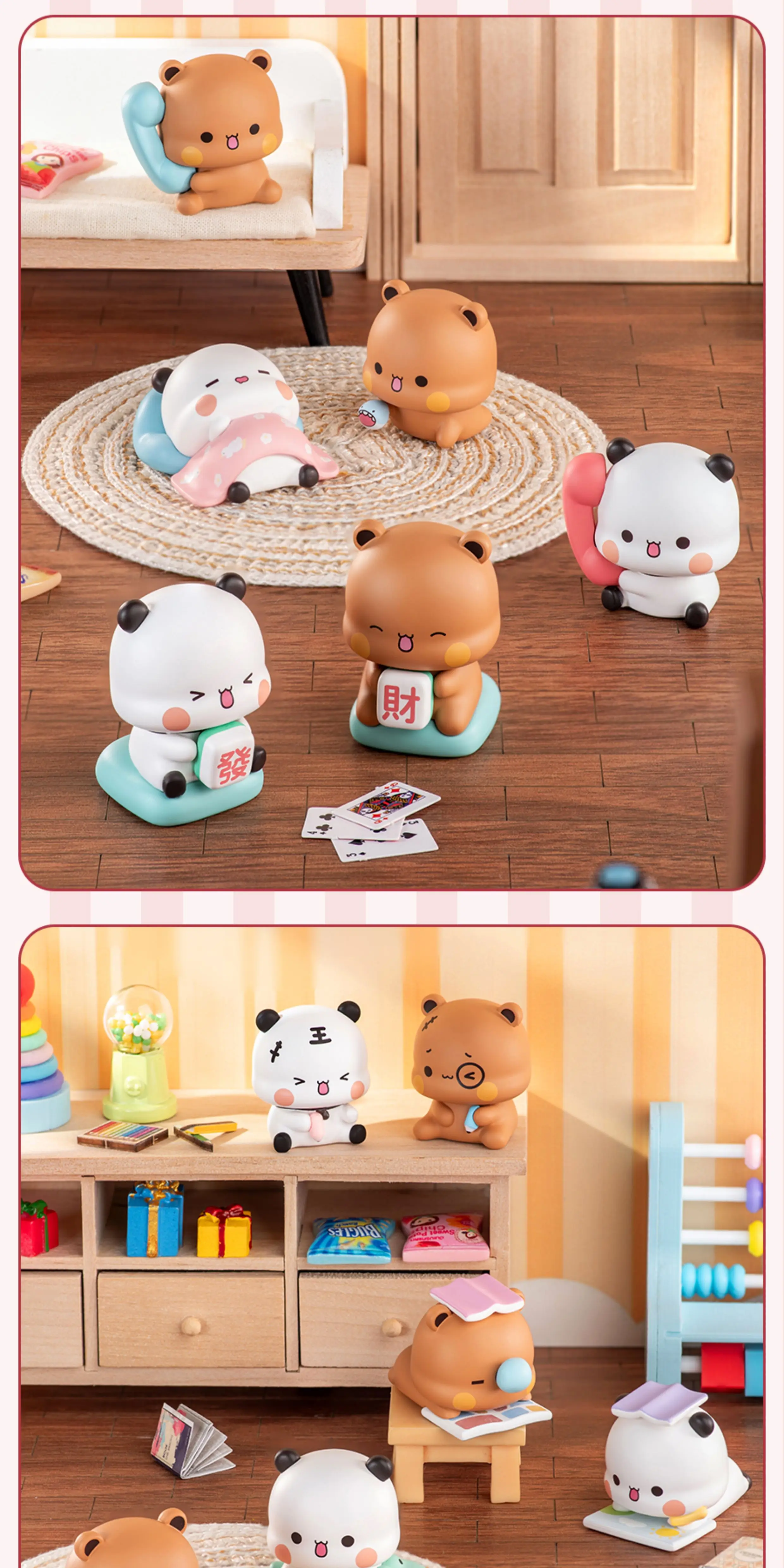 Echte Yier und Bubu Paar'S Daily Life V3 Serie Blind Box süße Figuren Sammlung Desktop Ornament Mode Trend Geschenk – Detail 13