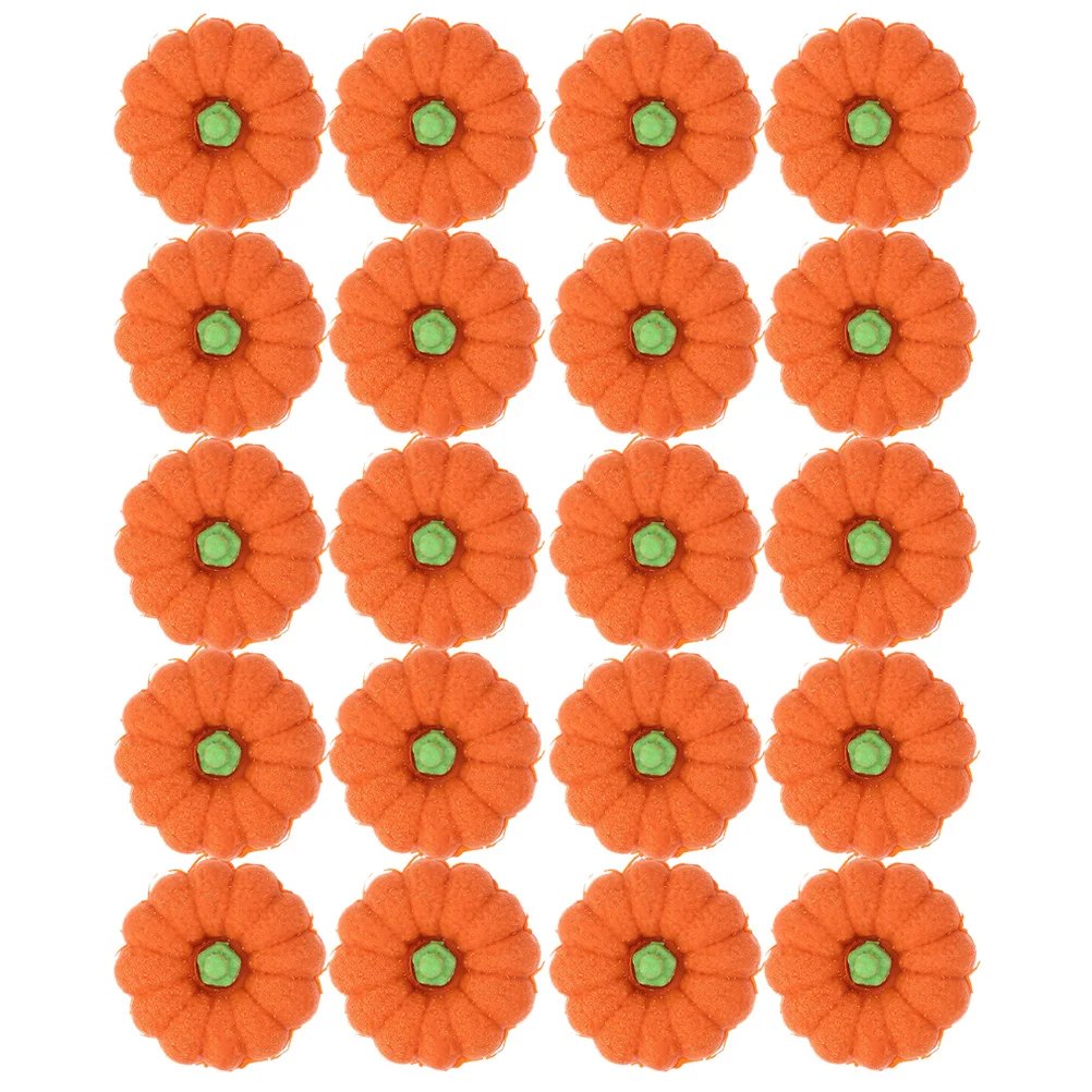 

20Pcs Delicate Pumpkin Shaped Eraser Set Non-Damage Paper Erasing Tool Cute Stationery for Art Projects Halloween