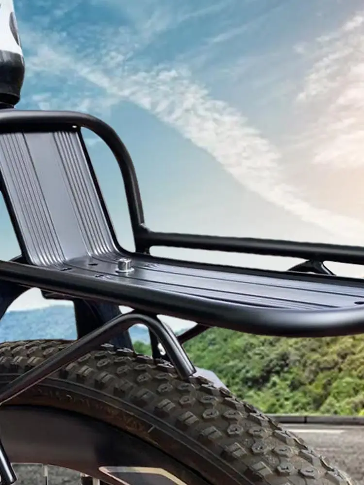 AliExpress Bike Front Cargo Rack For Mountain Bike Basket Bracket Aluminum Alloy bike Front Fork Cargo Holder For Cycling Bicycle Equipment