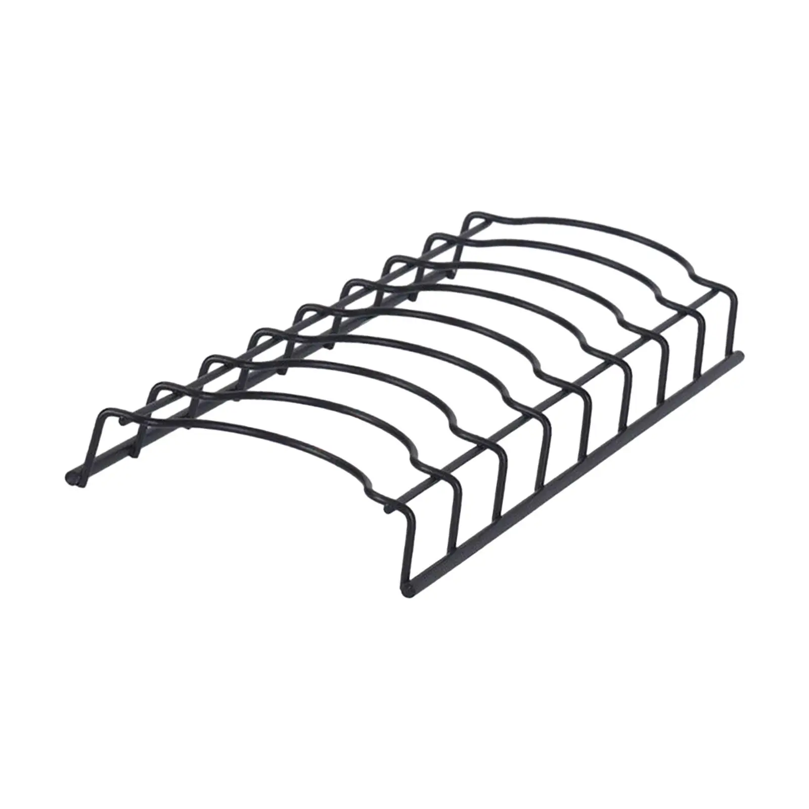 Dish Storage Rack Space Saving Plate Organizer for Kitchen Counter Cafe Home