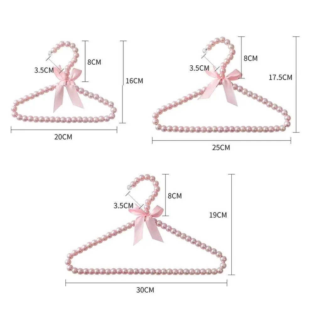 Hanger Dog Accessories Dog Clothes Girl Heart Pearl Hanger Shelf Cat Clothes Pet Supplies for Small Dogs Pets Accessories