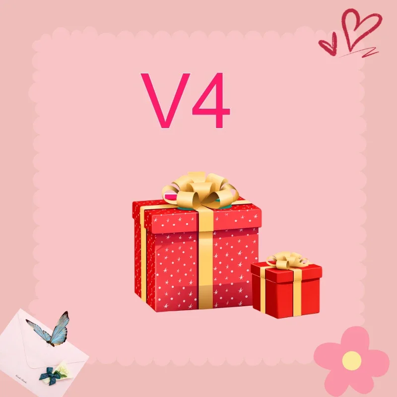 

Новинка 2024 года, V4MINI, загадочная слепая коробка, Kawaii, плюшевая кукла-монстр, слепая коробка, коллекционный брелок-сюрприз, набор, милый настольный компьютер