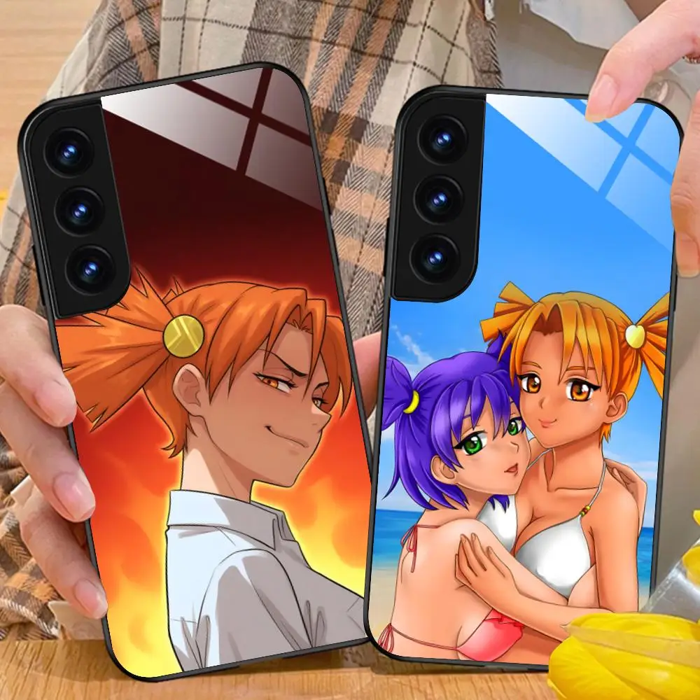 Everlasting Summer Alisa Glass Mobile Phone Case for Samsung Galaxy S26 S25 S24 S23 S22 S21 S20 Note20 Plus FE Ultra Cover