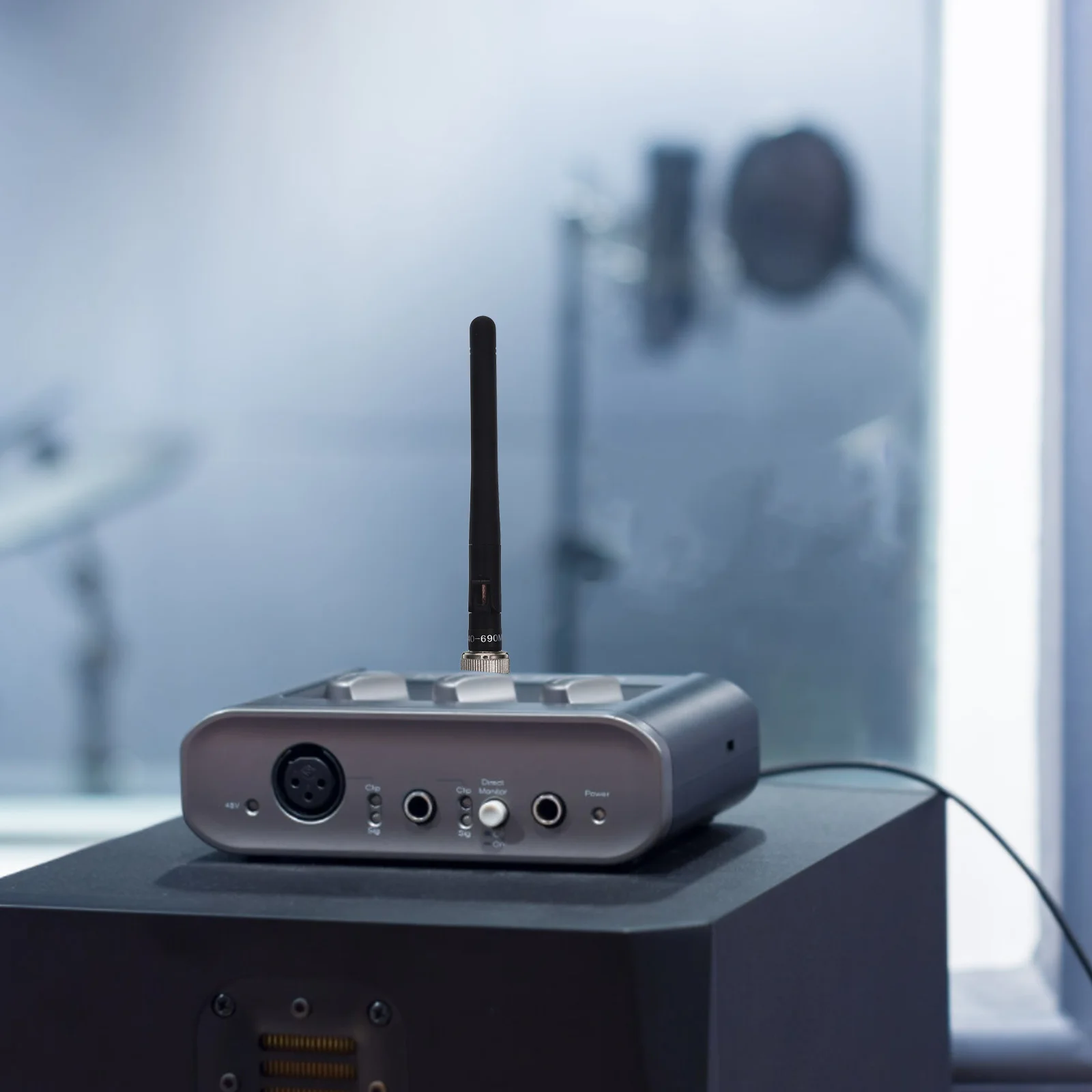 T3용 무선 마이크 수신기 안테나 교체 마이크 수신기용 경량 내구성 신호 증폭 액세서리