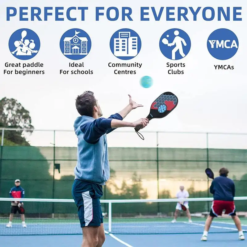1pc Luminous Pickleball 74MM Durable 26g Outdoor Pickleballs 40 Holes Pickleball Balls for Training Practice Competition