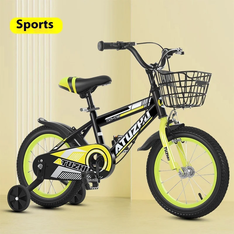 

Wholesale new-style children's bicycles for 3-6 years old, 9-year-old boys and girls, 14-inch, 16-inch, 18-inch kids' pedal bike