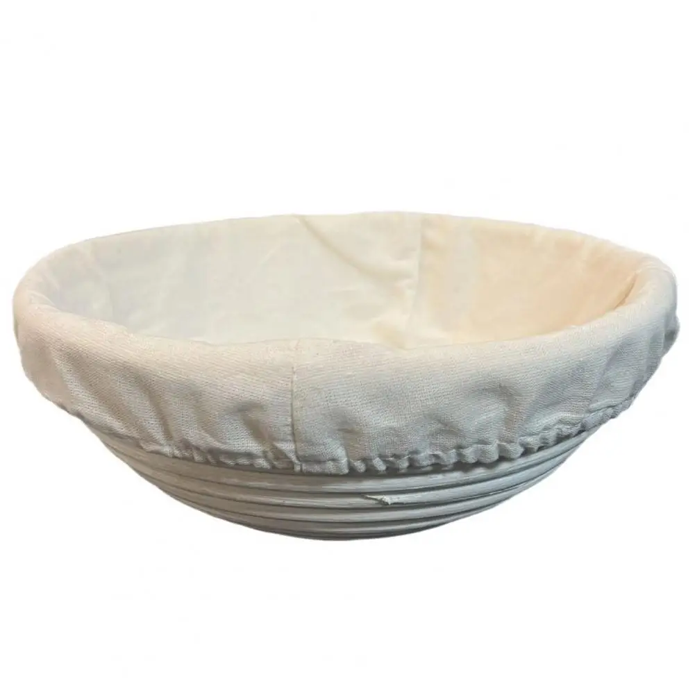 Bread Proofing Bowl Bread Fermentation Basket Natural Rattan Braided Bread Proofing Basket Set with Cloth Bag for Homemade