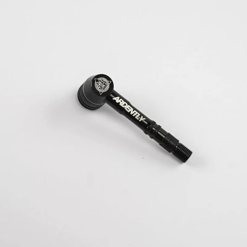 Bicicleta Disco Preto Roda Adaptador, Presta Pump, Válvula Rim Adapter, Converter Connector, Acessórios de ciclismo, Fix MTB Road Bike, 90 Graus