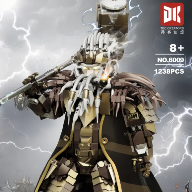 

1238PCS Ring Protector Dwarf King with Hammer Building Blocks Model Figure Assemble Bricks Toys Kids Birthday Gift DK6009