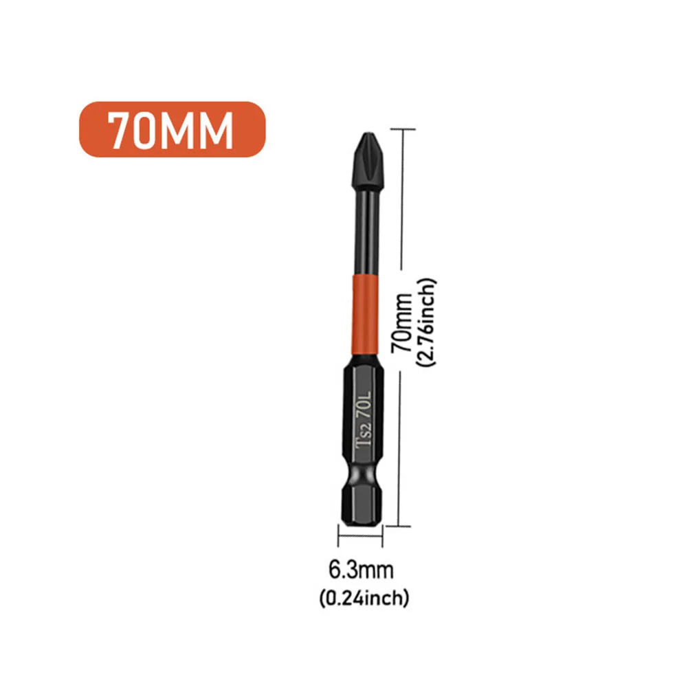 Alloy Steel Screwdriver Bit Cross Screwdriver 25/50/65/70/90/150mm Alloy Drill Bit Hand Tools Workshop Equipment